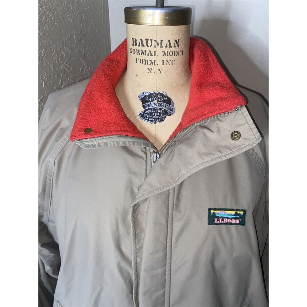 Vintage L.L. Bean Freeport Maine Men’s Large Coat Jacket USA Made - Picture 3 of 9